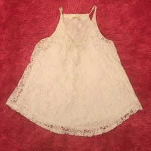 Love J women lace Tank Top Size M